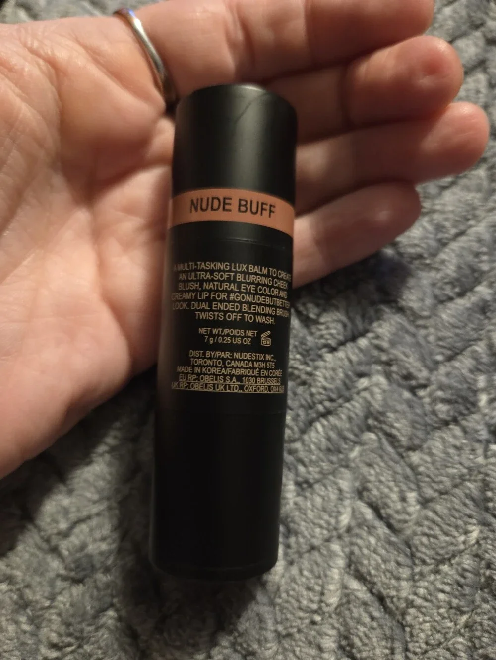 NUDESTIX Nudies Matte Lux All-Over Blush In Nude Buff W/tin